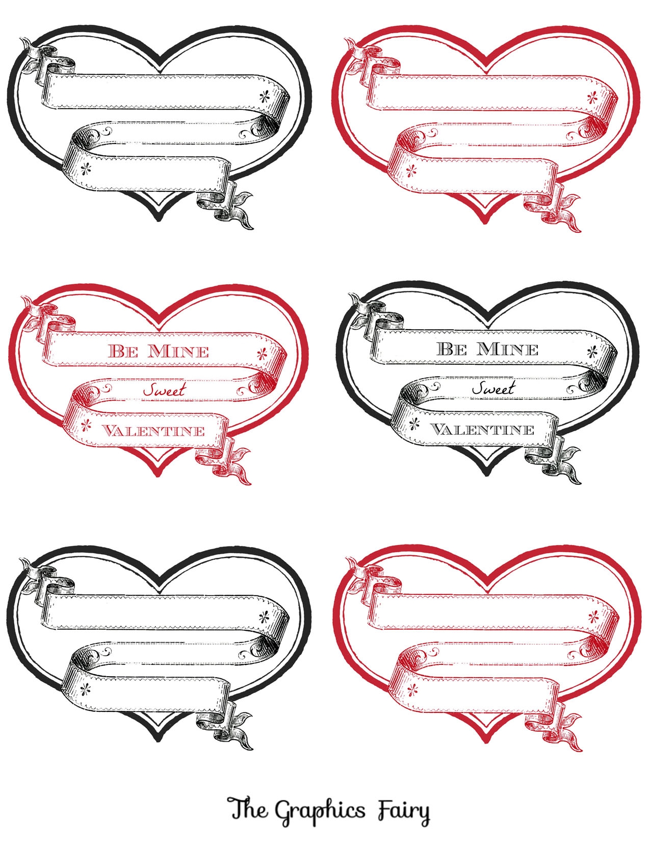 Free Printable Valentines Templates