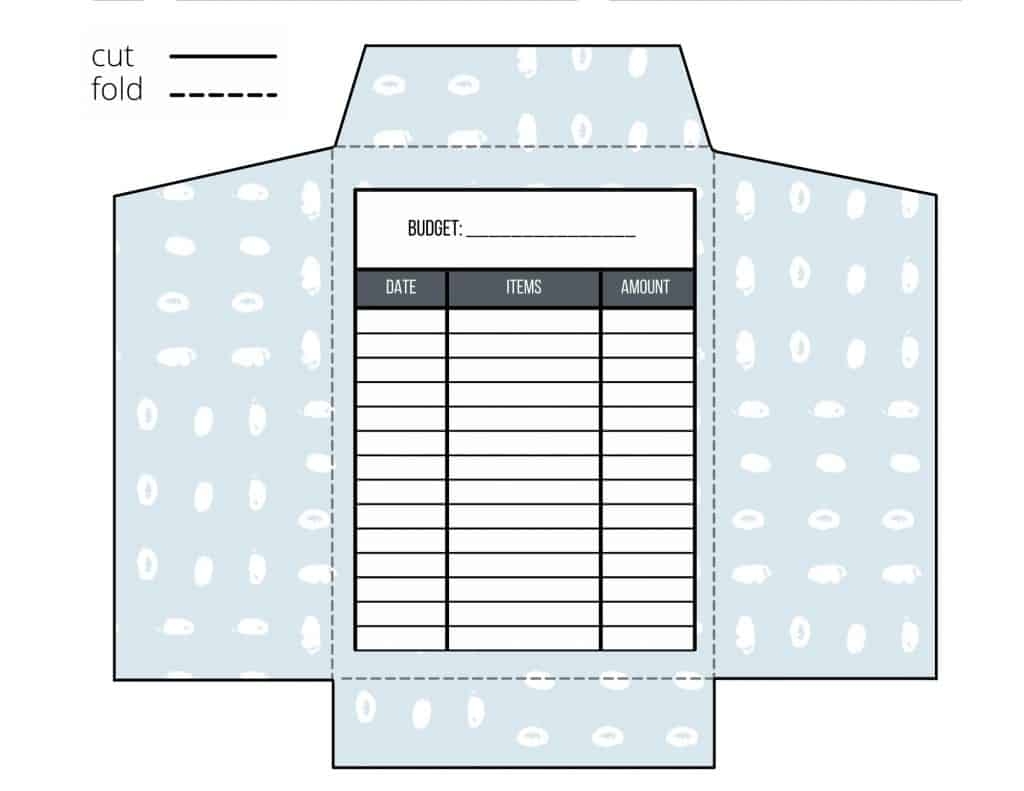 Free Printable Money Envelope Template