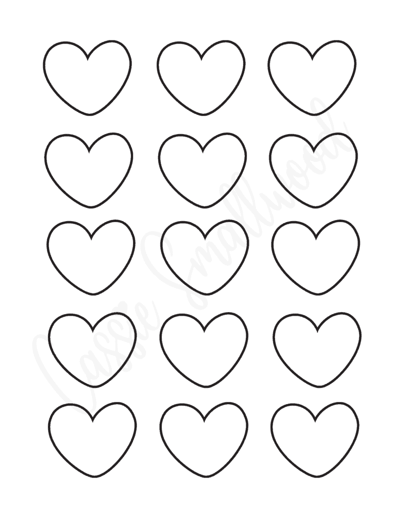 Love Template Printable