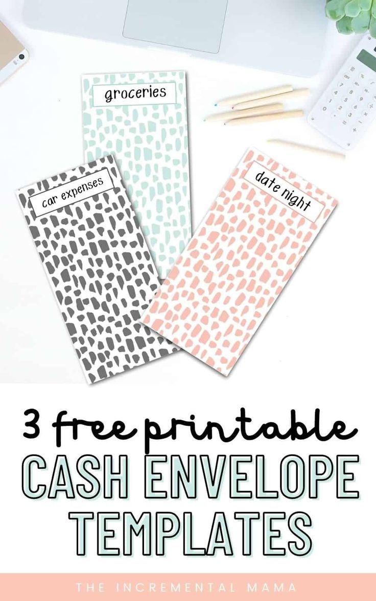3 Free Cash Envelope Template PDFs For Simple Budgeting