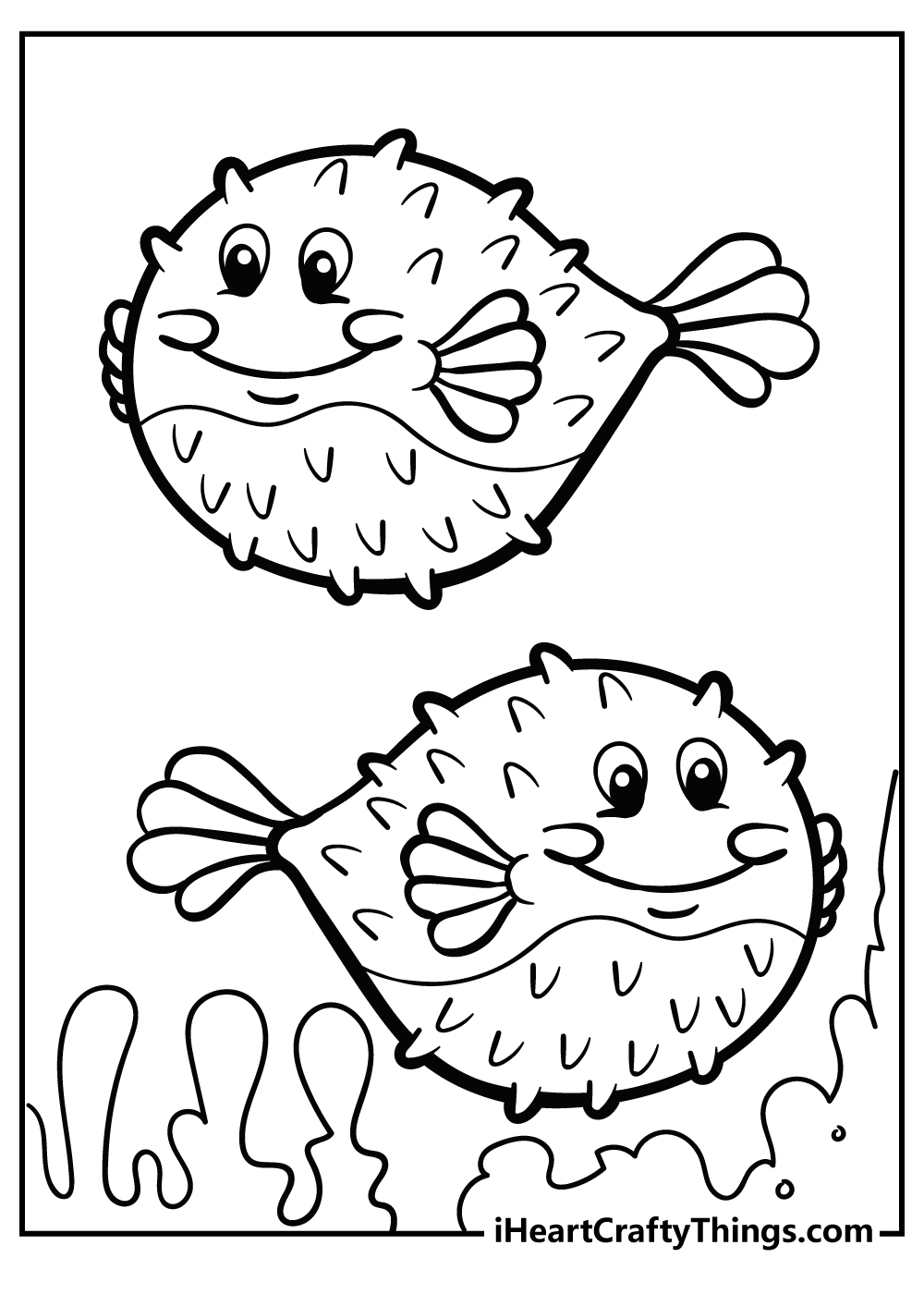 Free Printable Sea Creature Templates