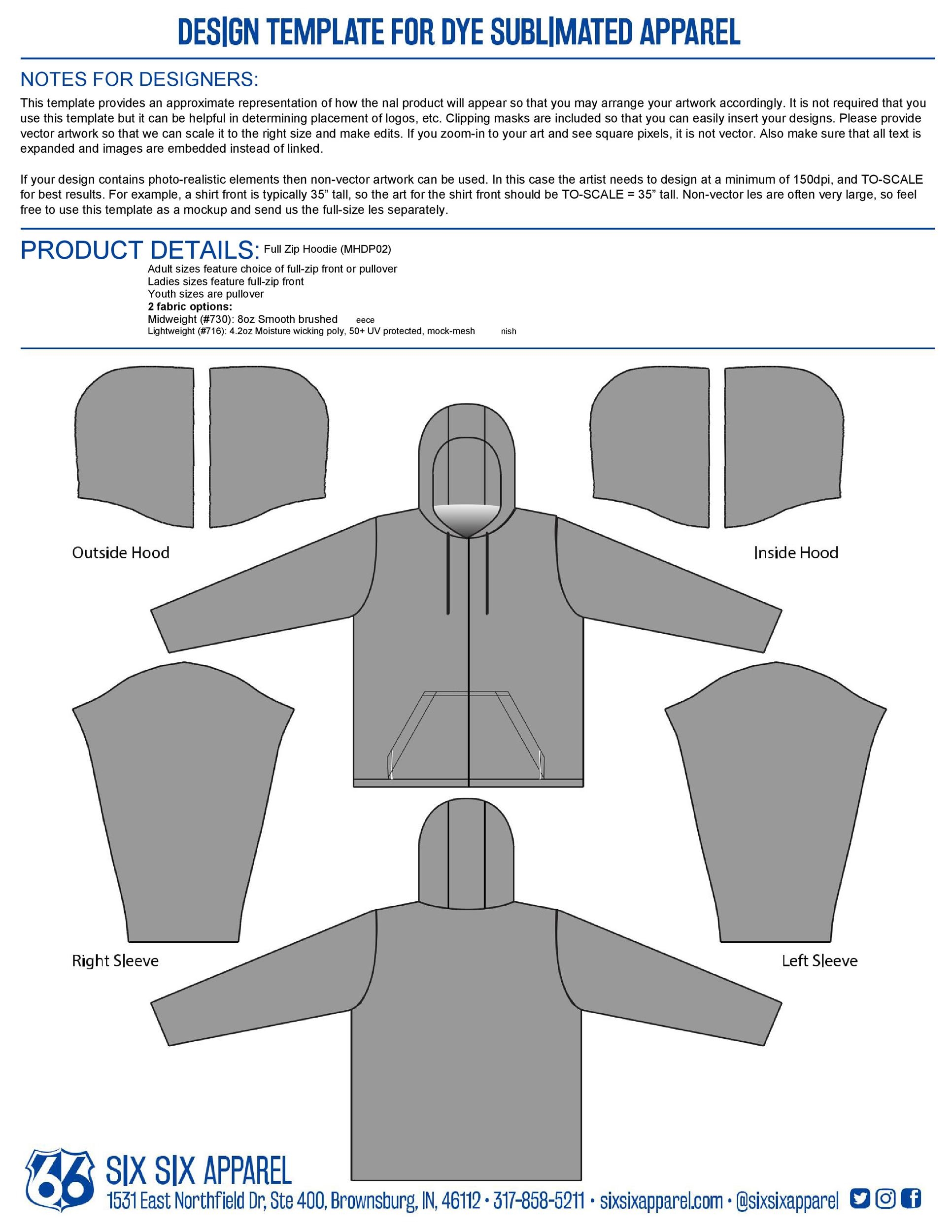39 Blank Hoodie Templates Hoodie Mockups TemplateLab