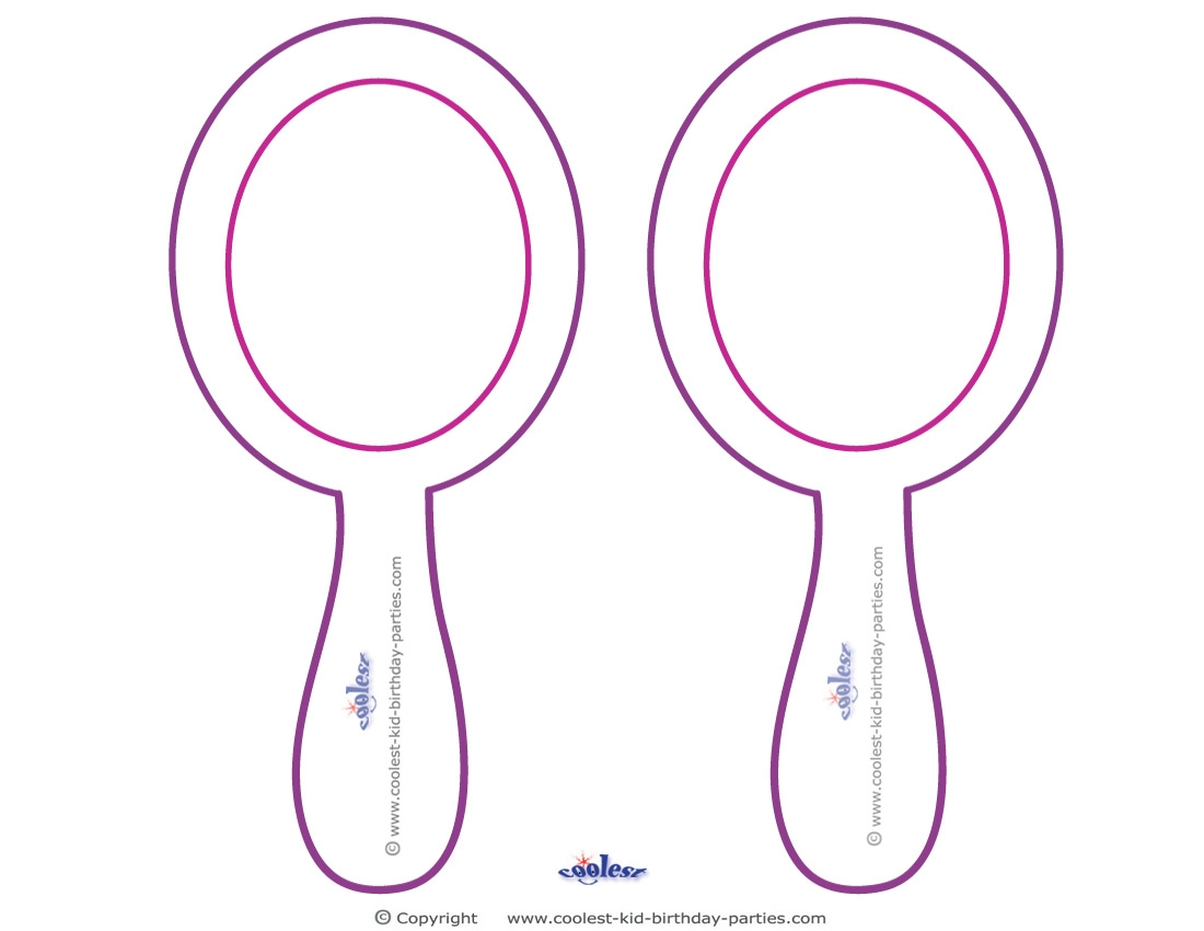 Mirror Template Printable