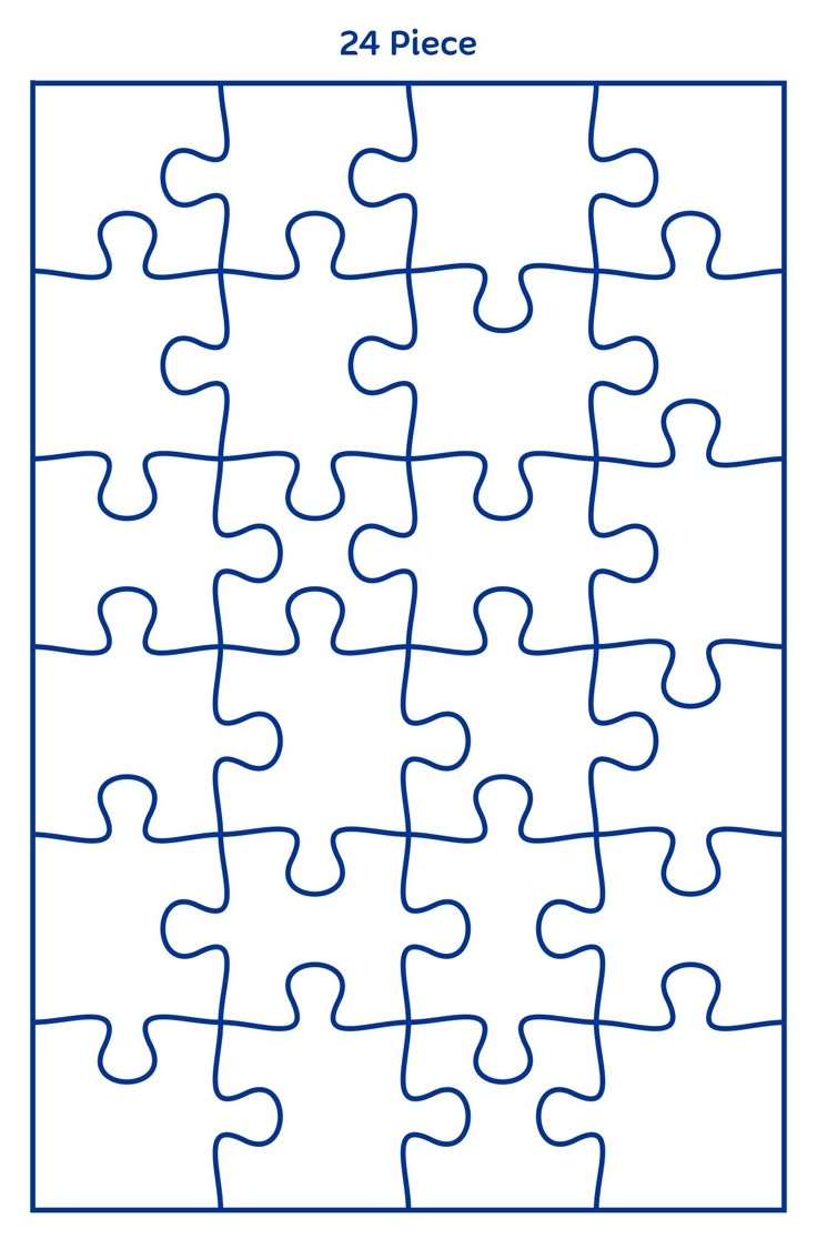 9 Piece Jigsaw Puzzle Template 10 Free PDF Printables Printablee