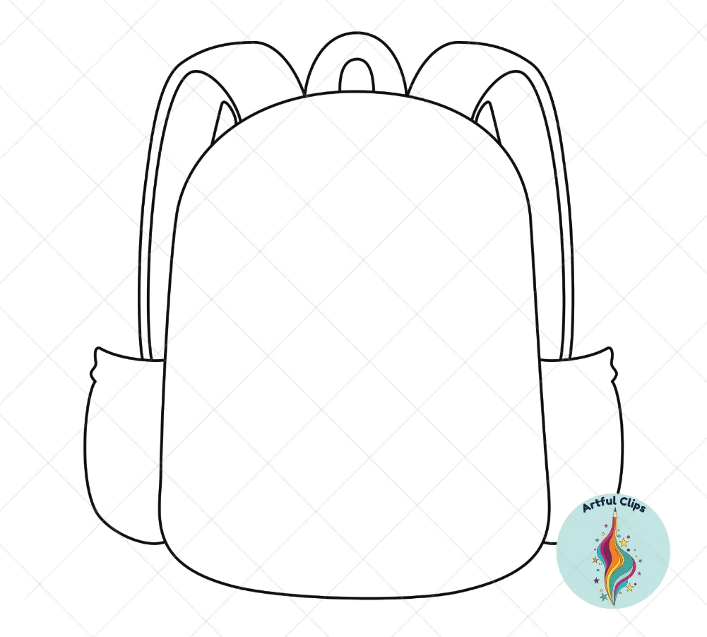 All About Me Craft Cut And Paste Backpack Worksheet