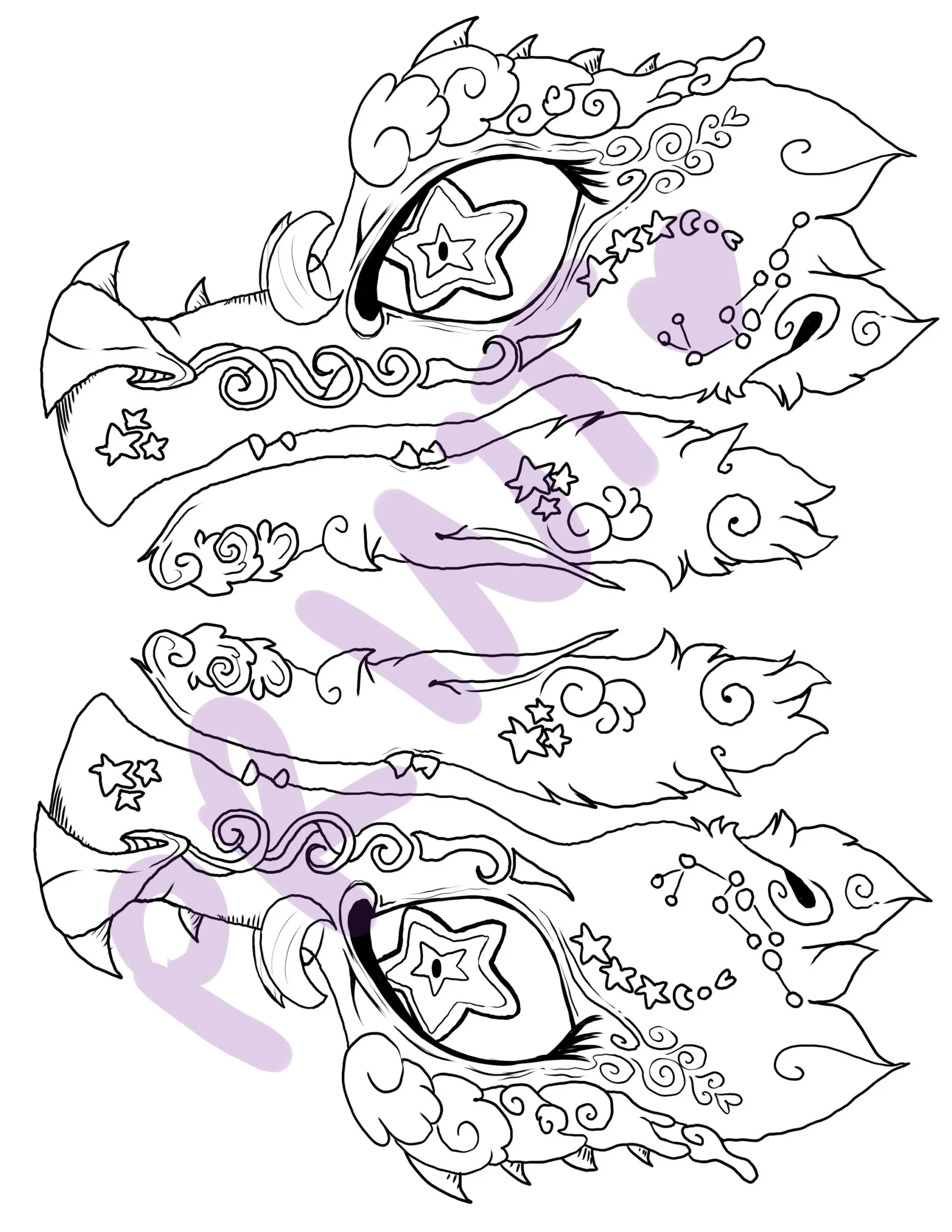 Anpassbare Space Theme Farbe Ihr Eigenes Bedruckbares Papier