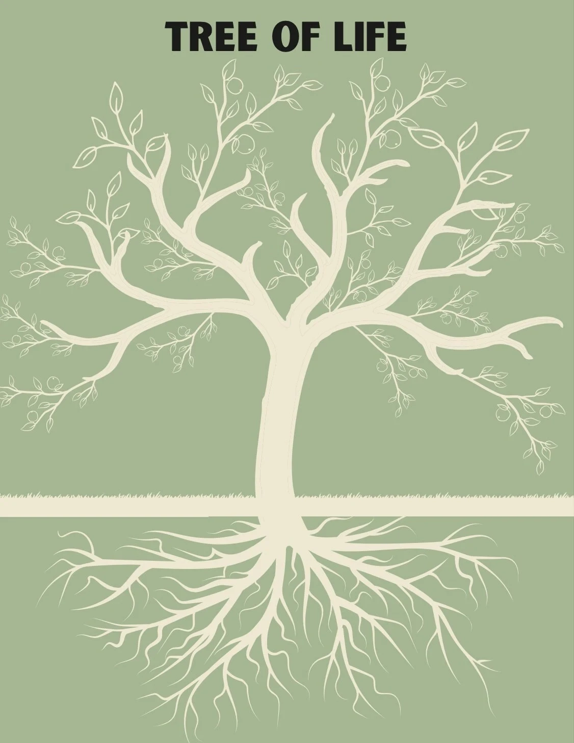 Baum Des Lebens Kunst Narrative Therapie Arbeitsblatt 