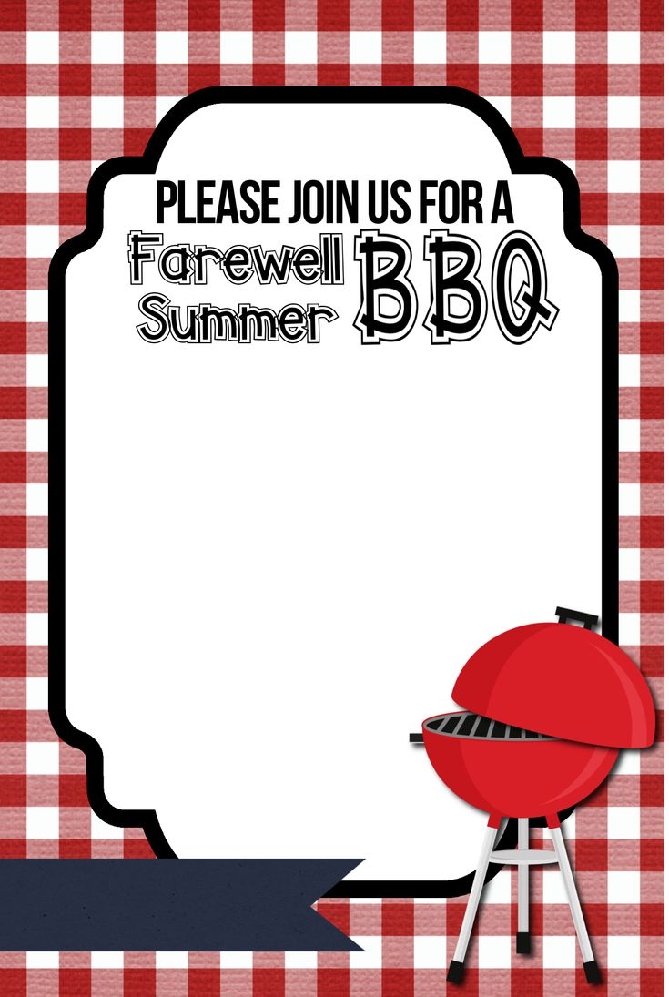 BBQ Flyer Free 8 Free PDF Printables Printablee
