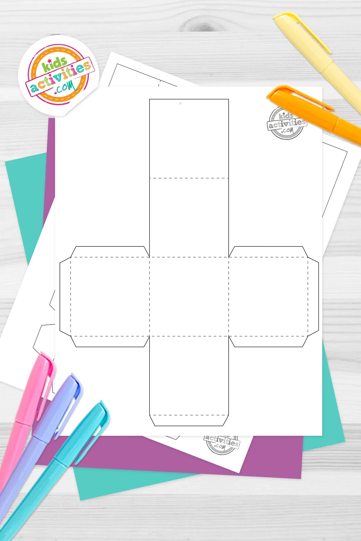 Box Template Ready To Print And Build Kids Activities Blog