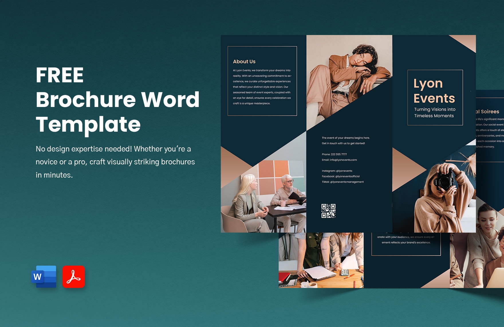 Free Printable Brochure Templates For Word