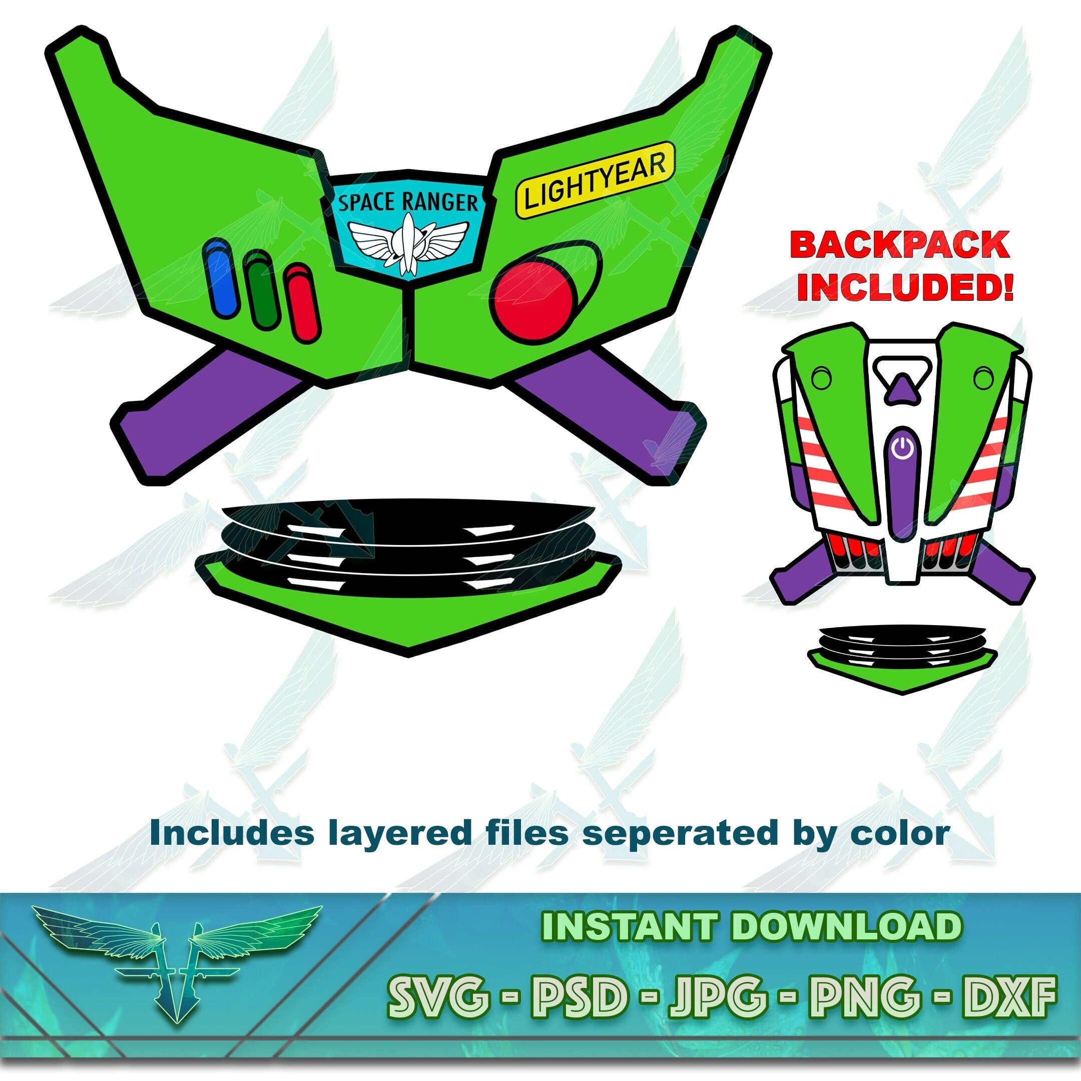 Buzz Lightyear Template Buzz Lightyear Costume Foam Template