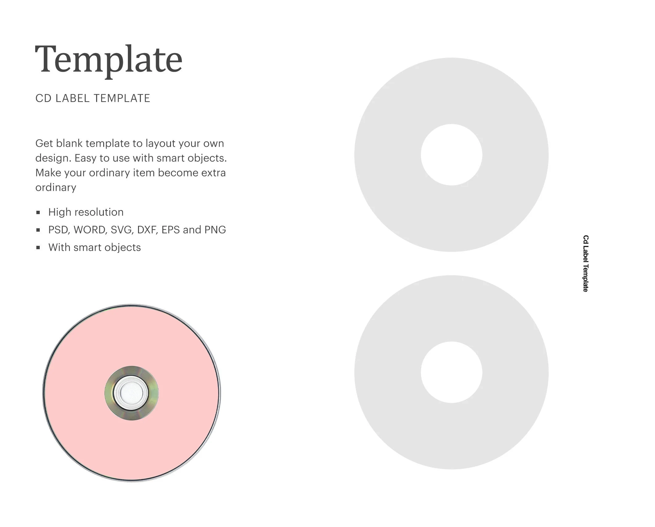 Printable Cd Template