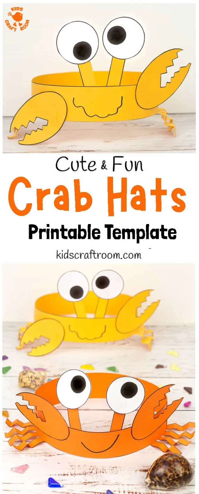 Crab Template Printable
