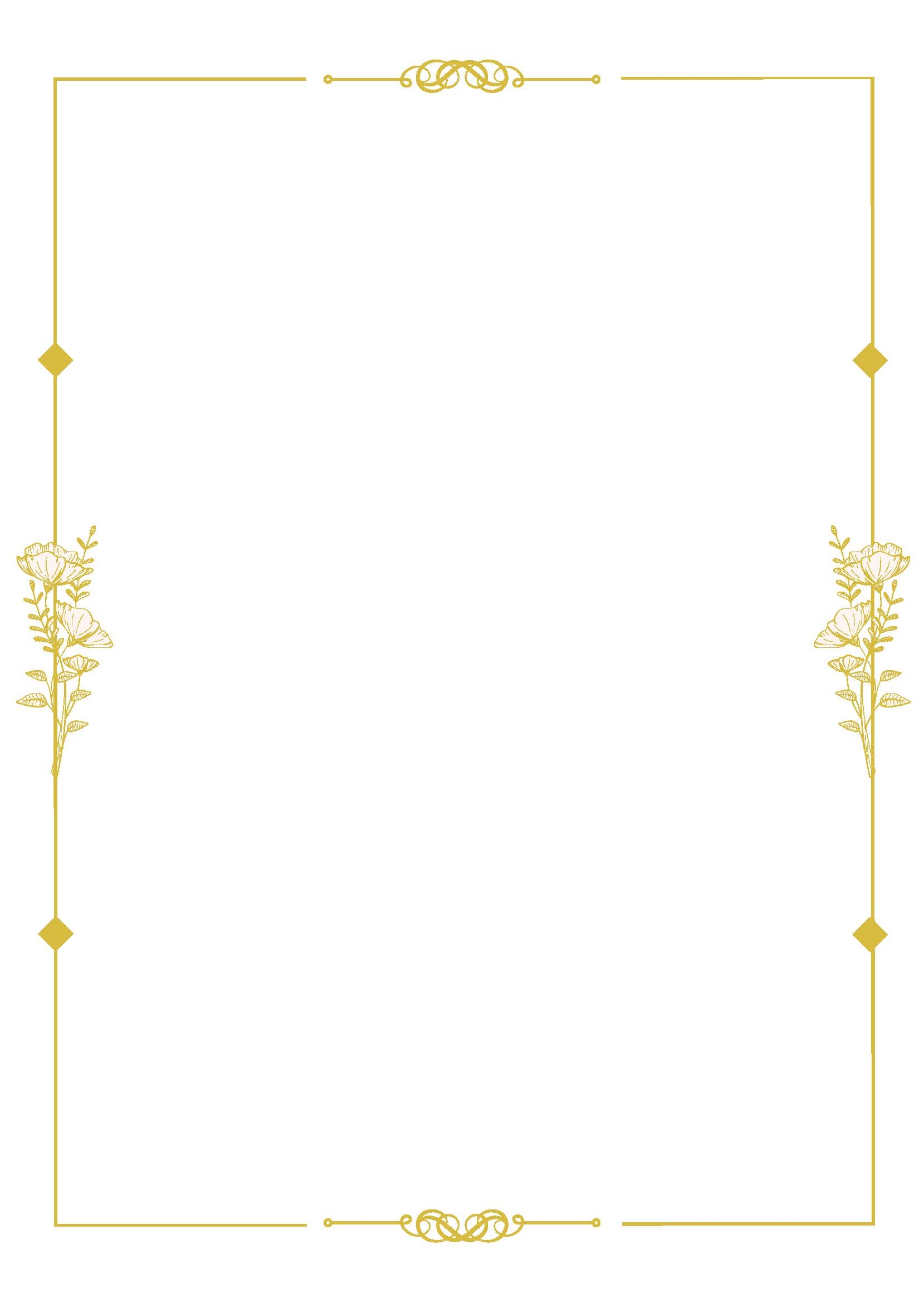 Decorative Page Border Template In PDF Word Illustrator Google