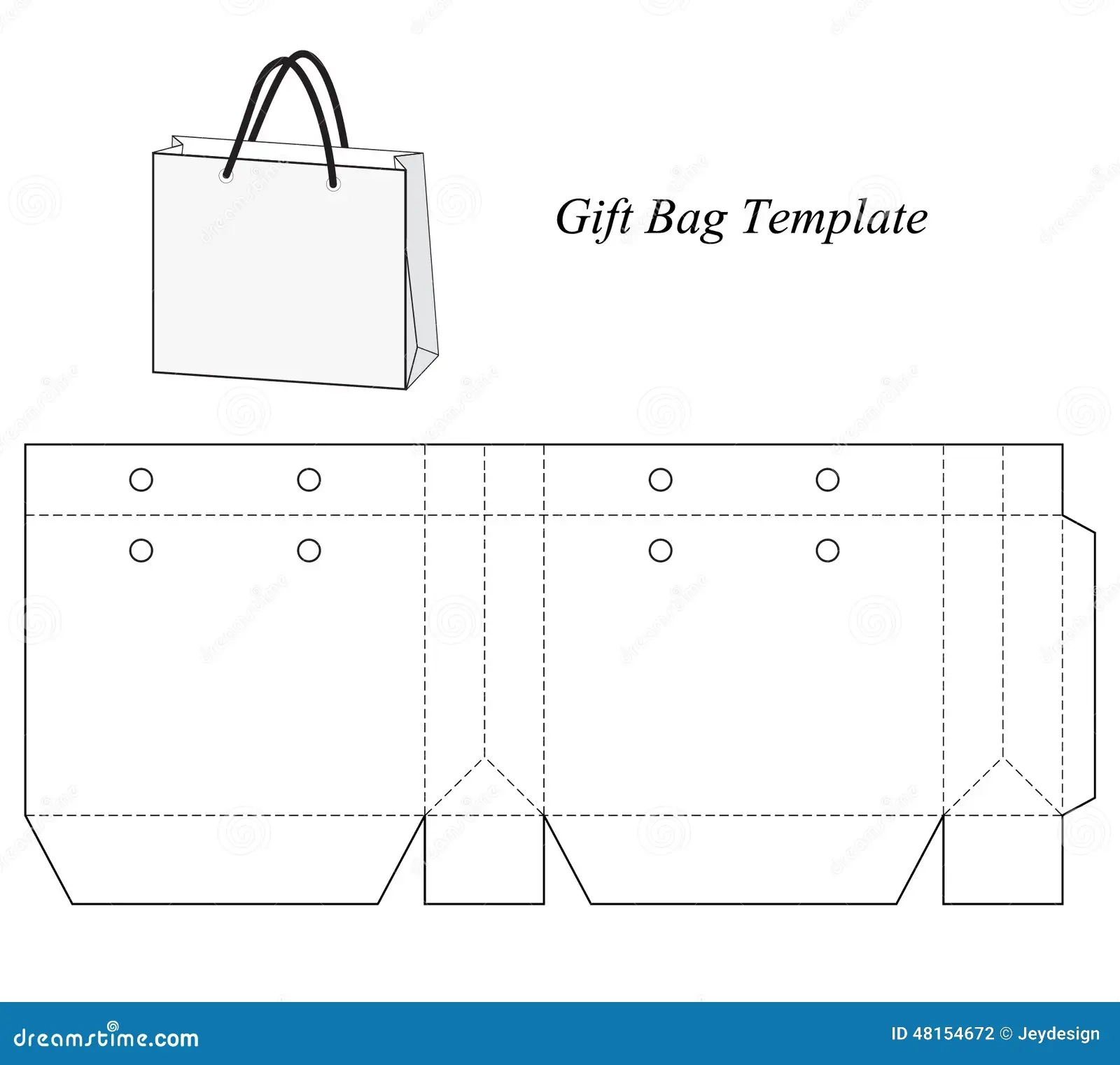 Paper Bag Printable Template