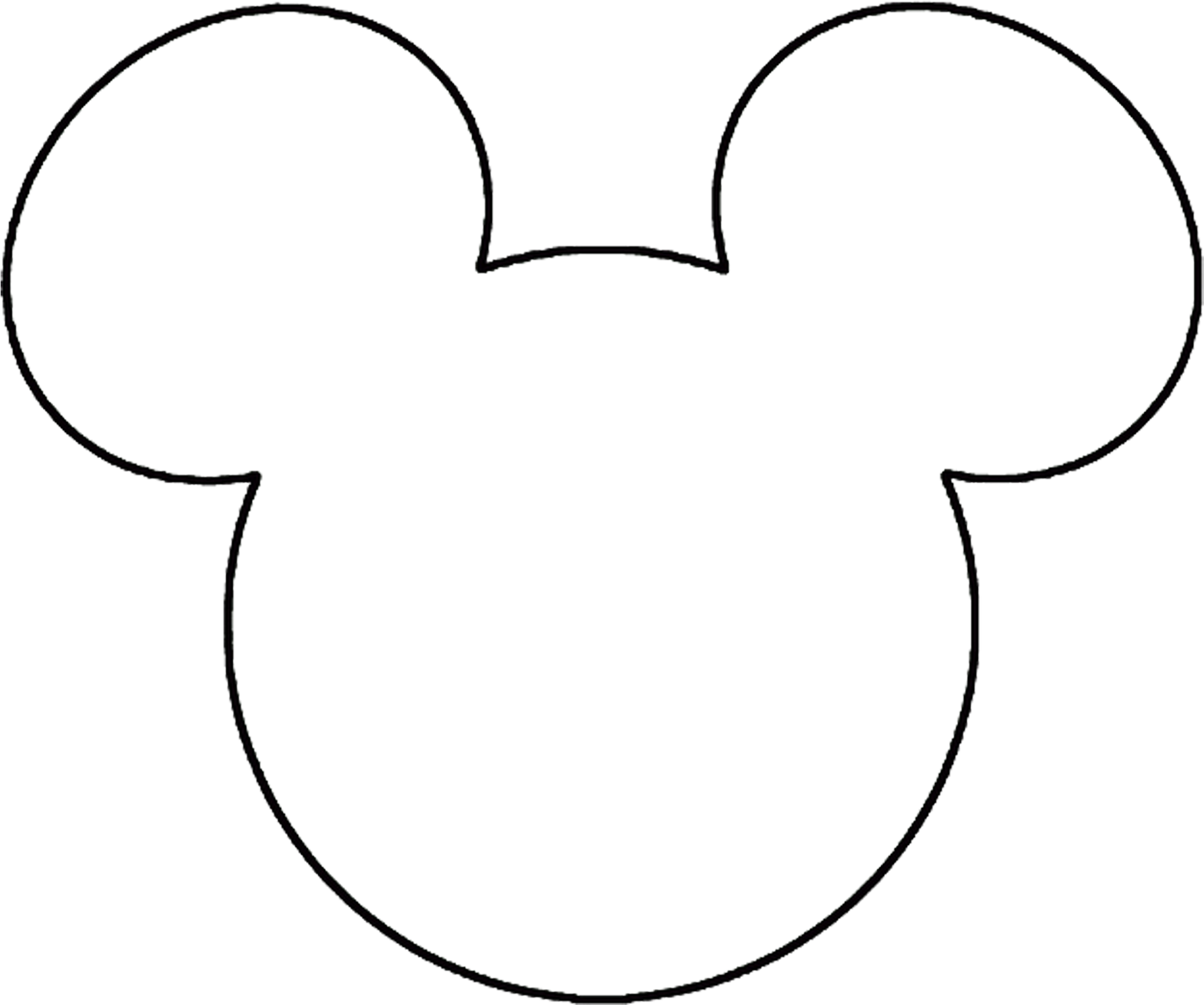 Download HD Image Result For Mickey Mouse Hand Template Mickey 