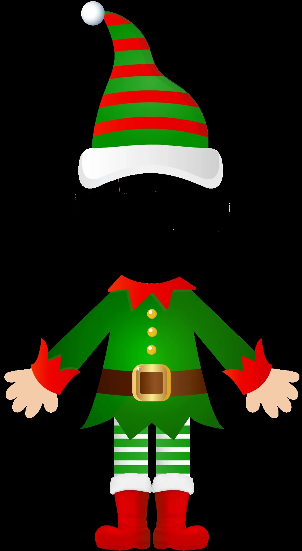 Elf Body Template Printable