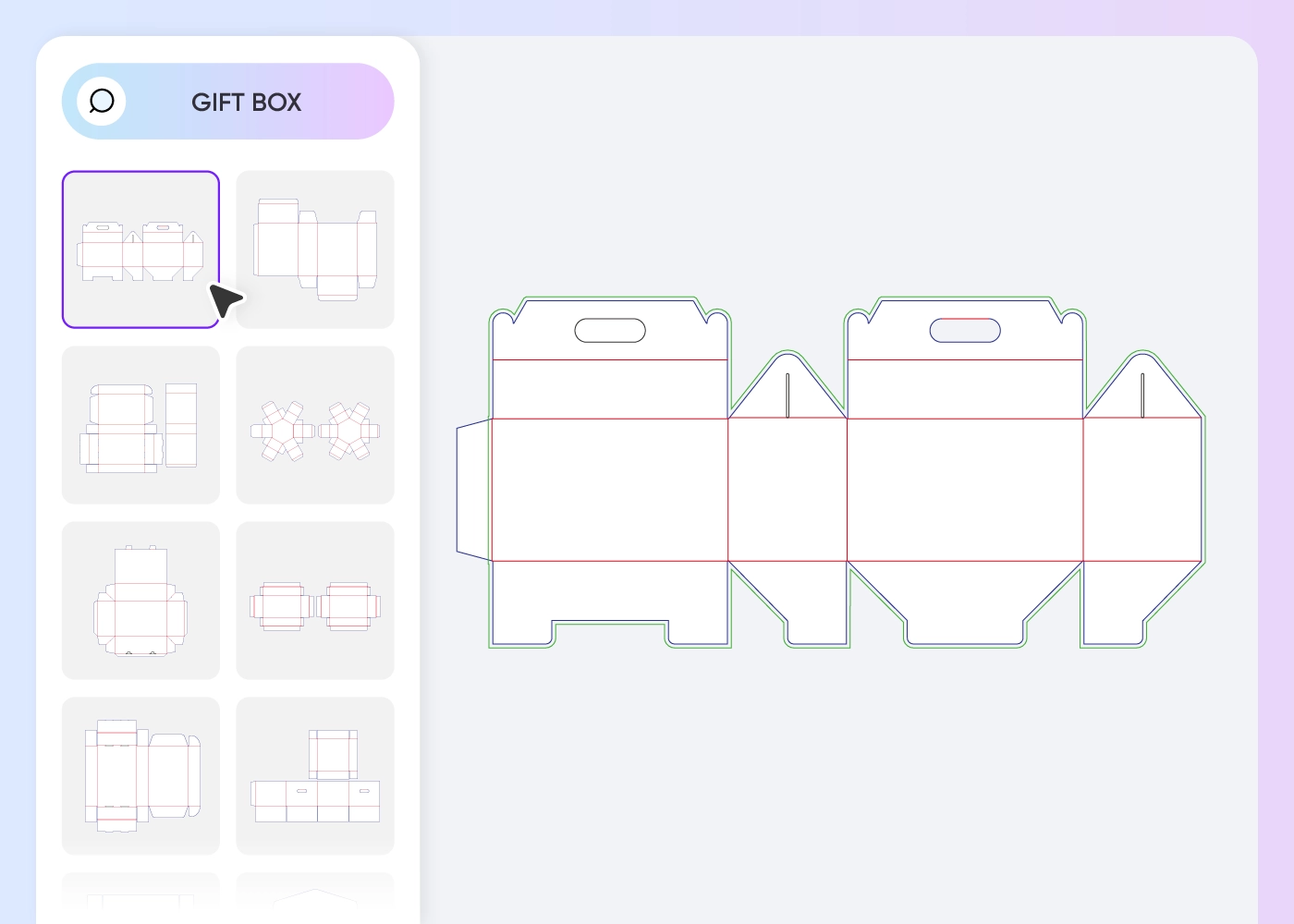 Template Gift Boxes Printable