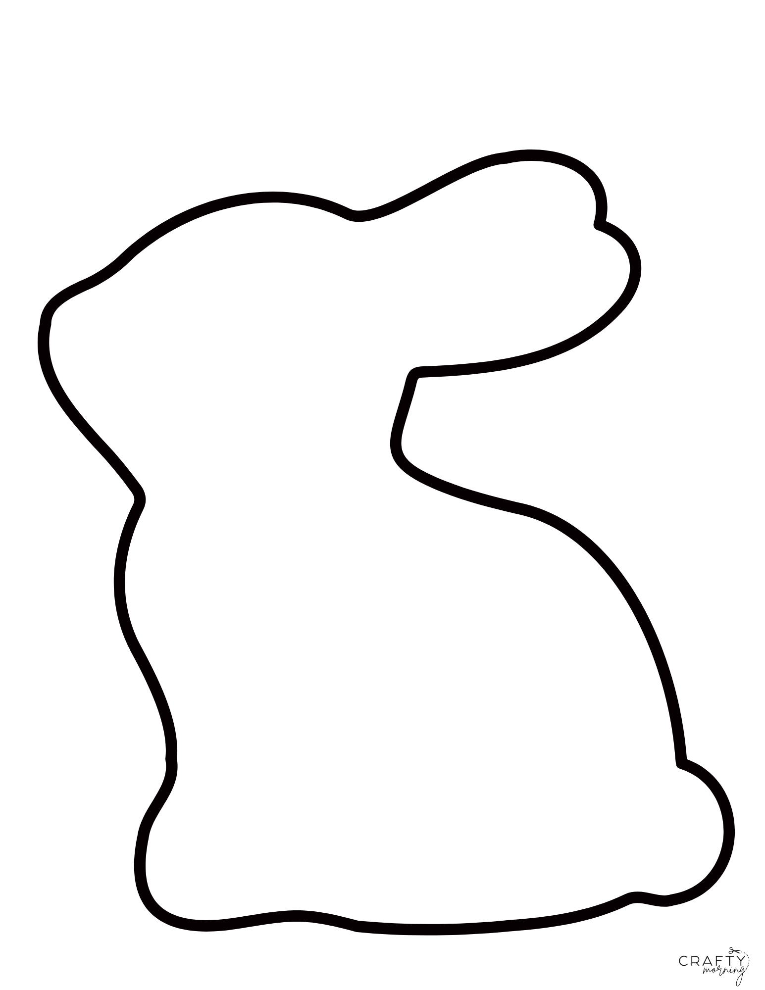 Bunny Template Printable Free