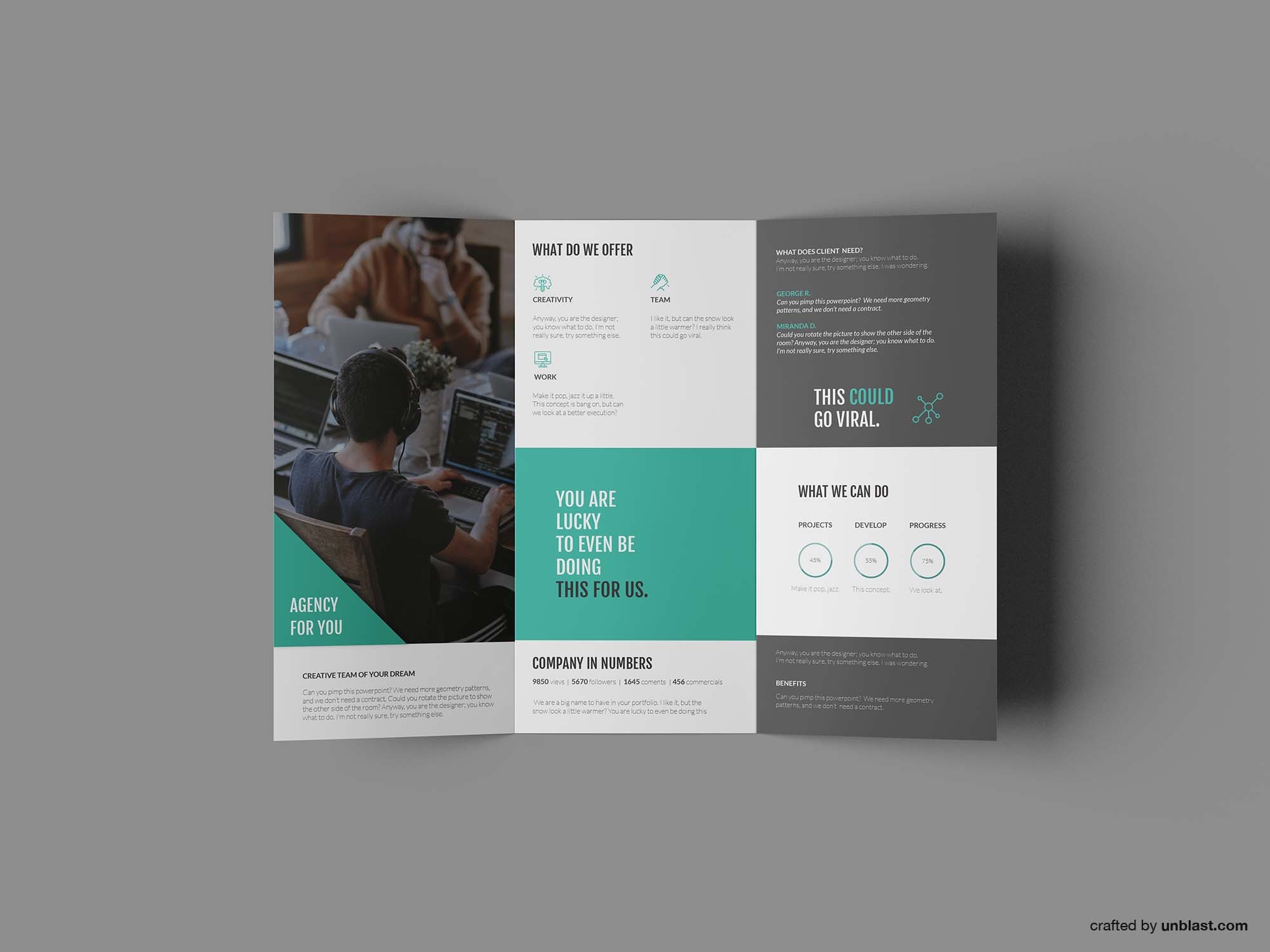 Free Printable Tri Fold Brochure Templates