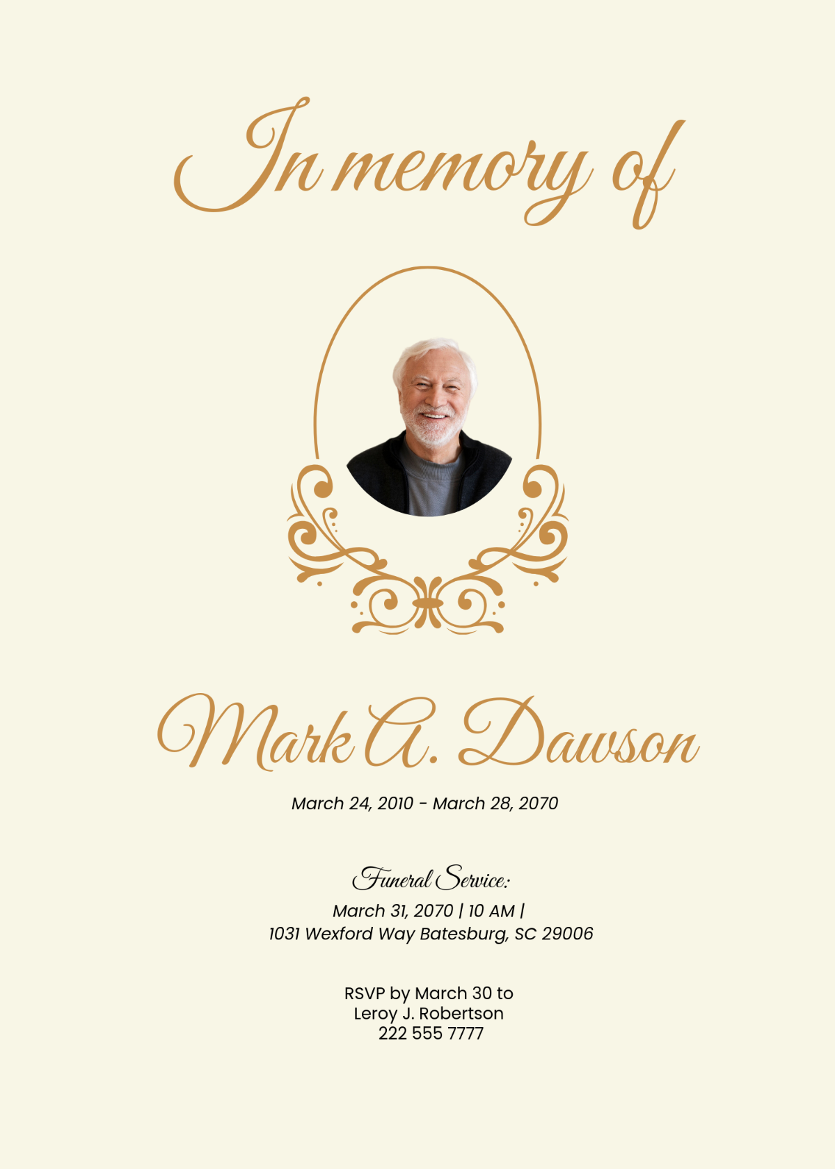 Free Printable Funeral Program Template Word Free Printable Funeral Program Template Word