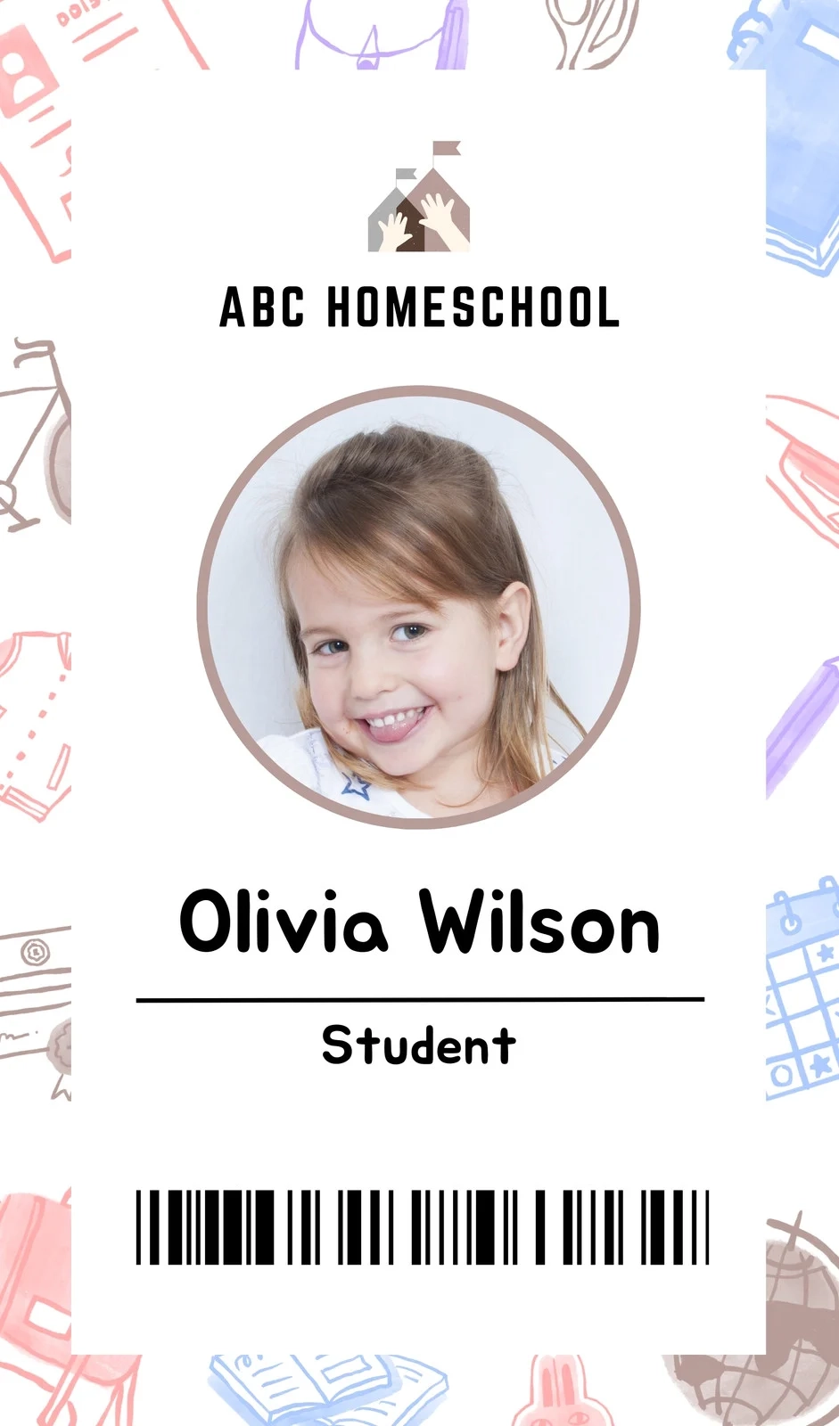 Free Printable Student Id Card Template