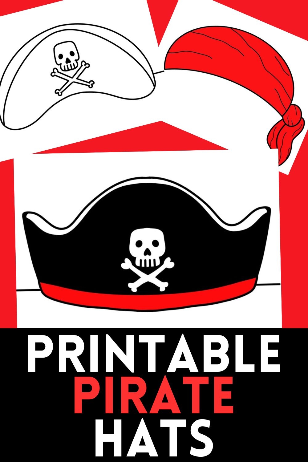 Free Printable Pirate Eye Patch Template