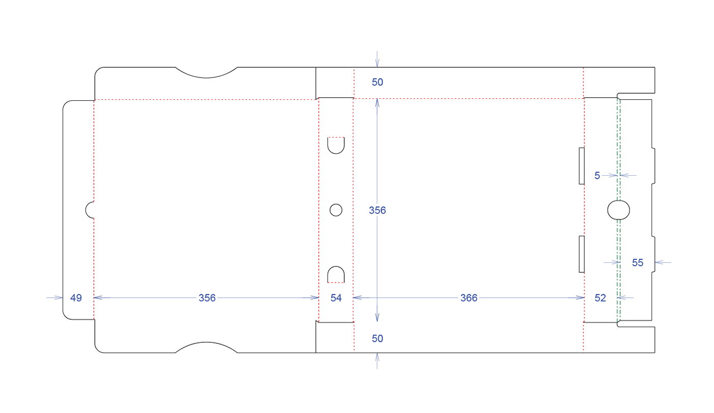 Free Pizza Box Dieline Templand Design With Mockup File Behance