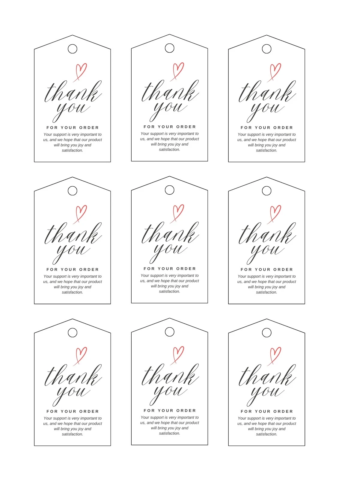 Free Printable Wedding Gift Tags Templates