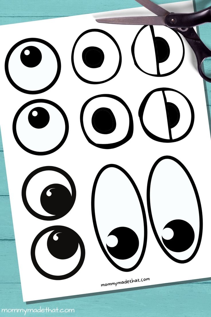 Googly Eyes Template Printable Googly Eyes Template Printable