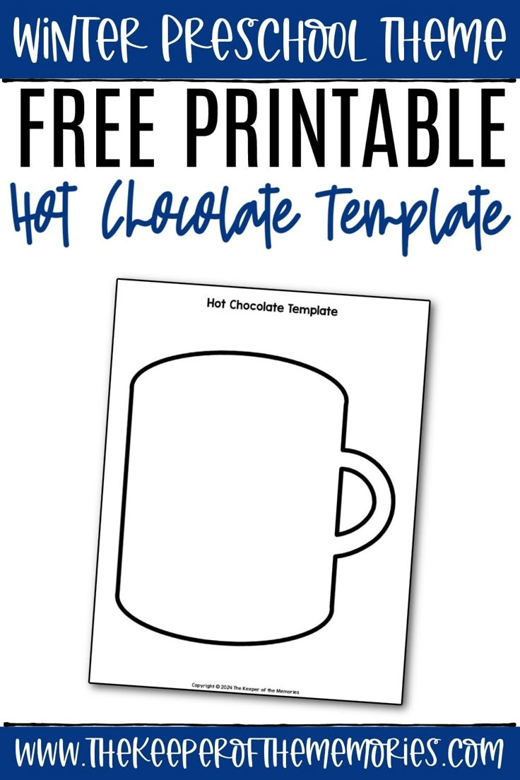 Free Printable Hot Chocolate Template