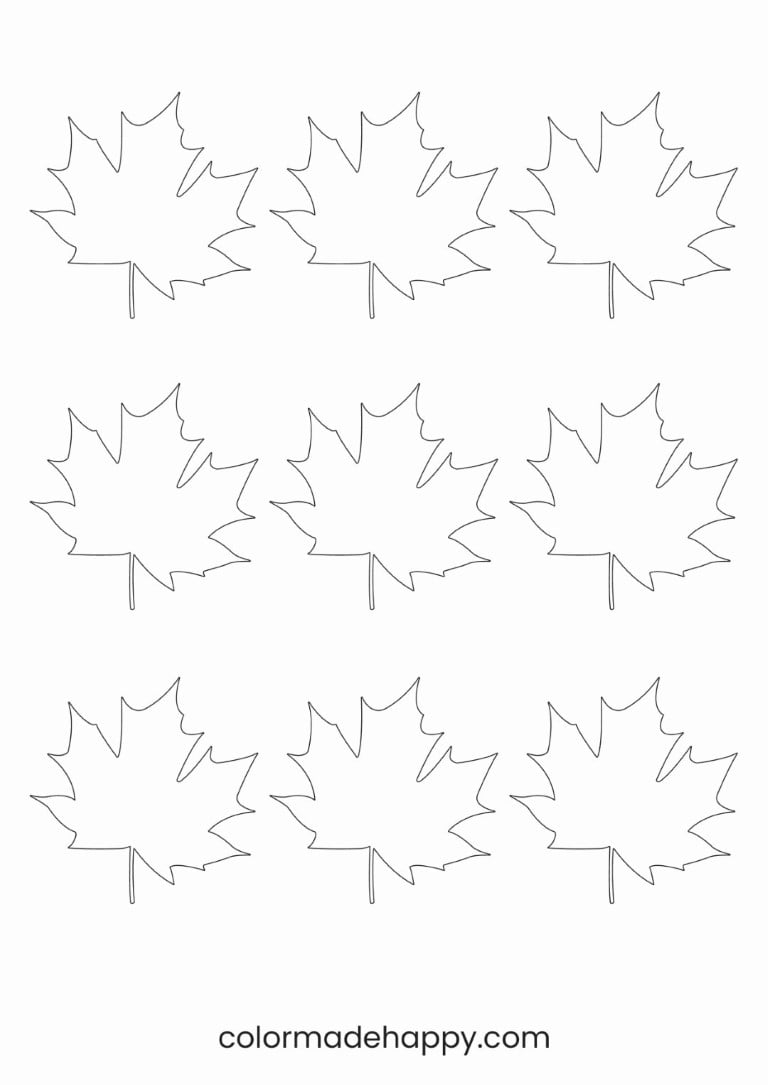 Leaf Printable Templates