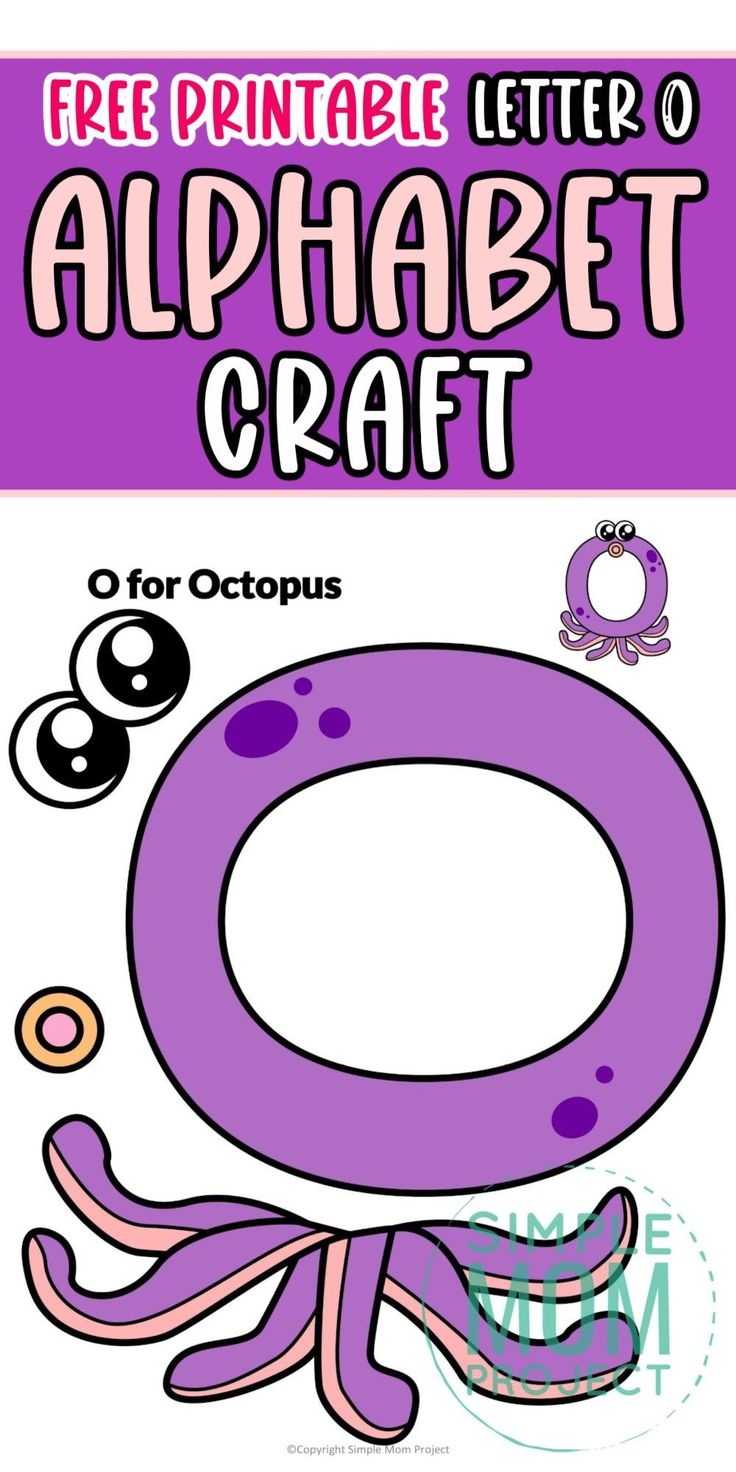 Letter O Printable Template