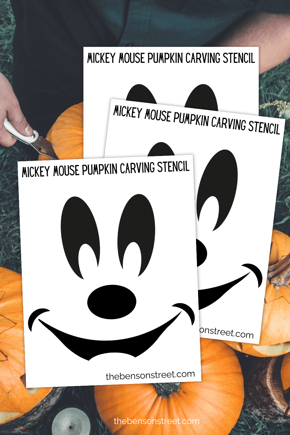 Printable Mickey Mouse Template