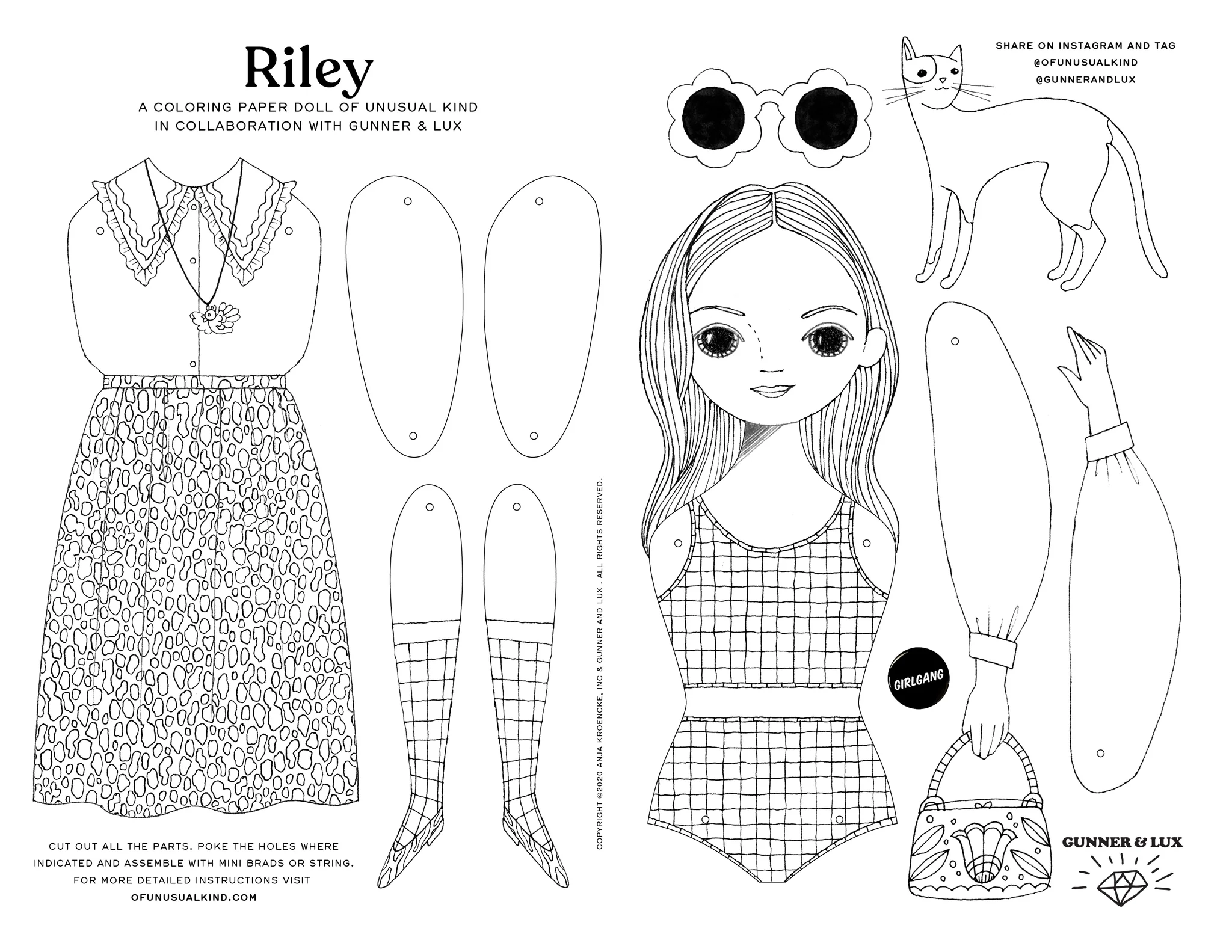 Printable Paper Doll Templates Free Printable Paper Doll Templates Free