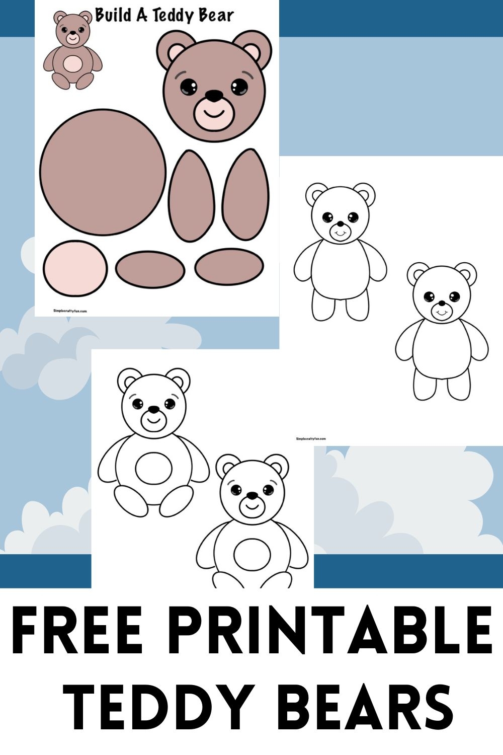 Bear Printable Template