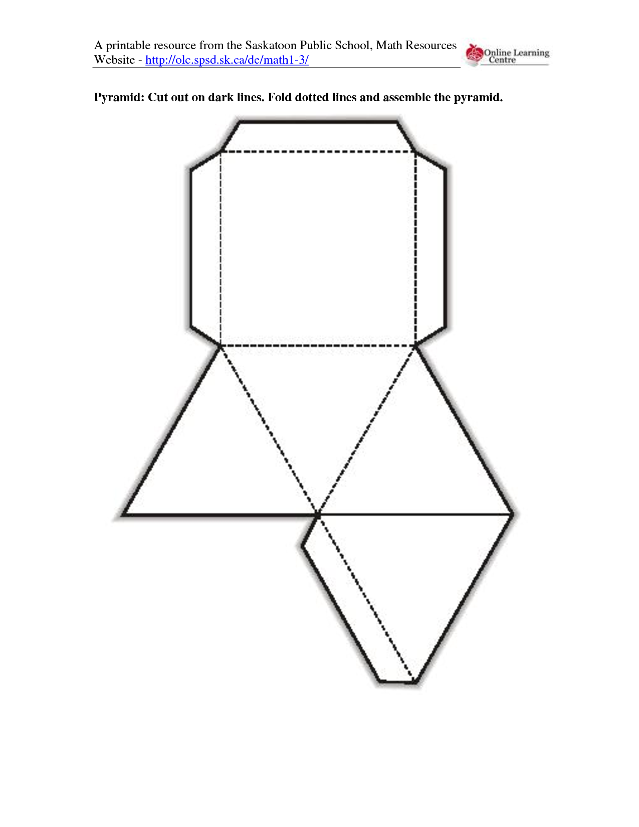 Geometry Template Printable