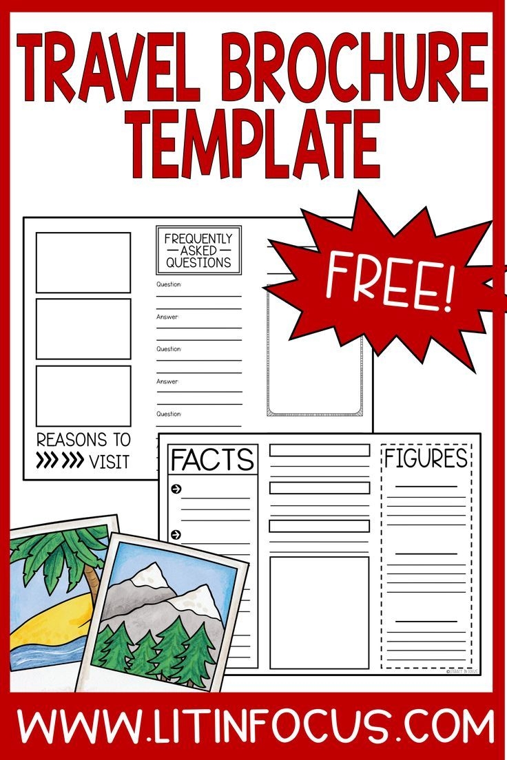 Free Printable Travel Brochure Template