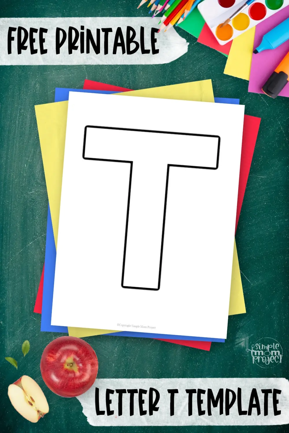 Letter T Printable Template