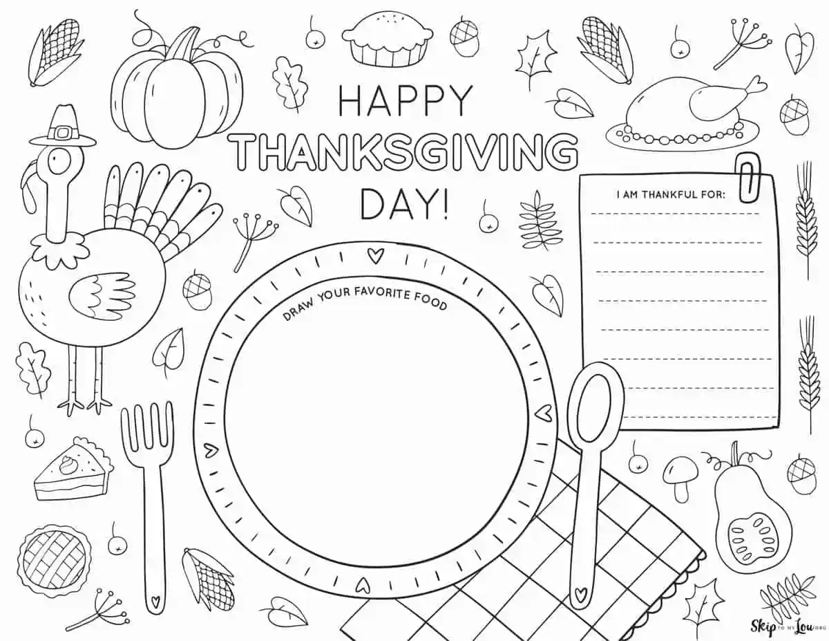 Free Thanksgiving Printables Skip To My Lou
