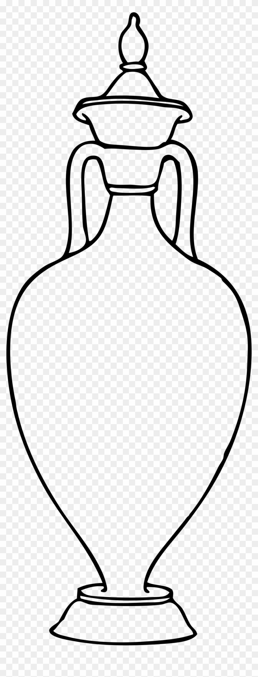 Greek Amphora 3 Greek Vase Template Free Transparent PNG