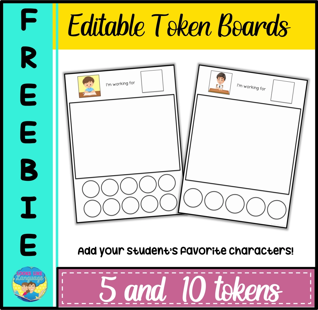 Free Printable Token Board Template
