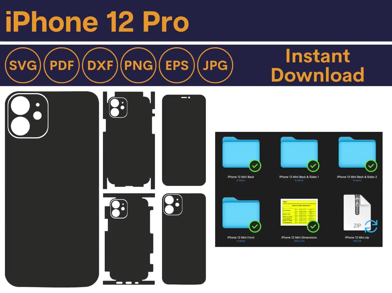 Iphone 12 Pro Printable Template
