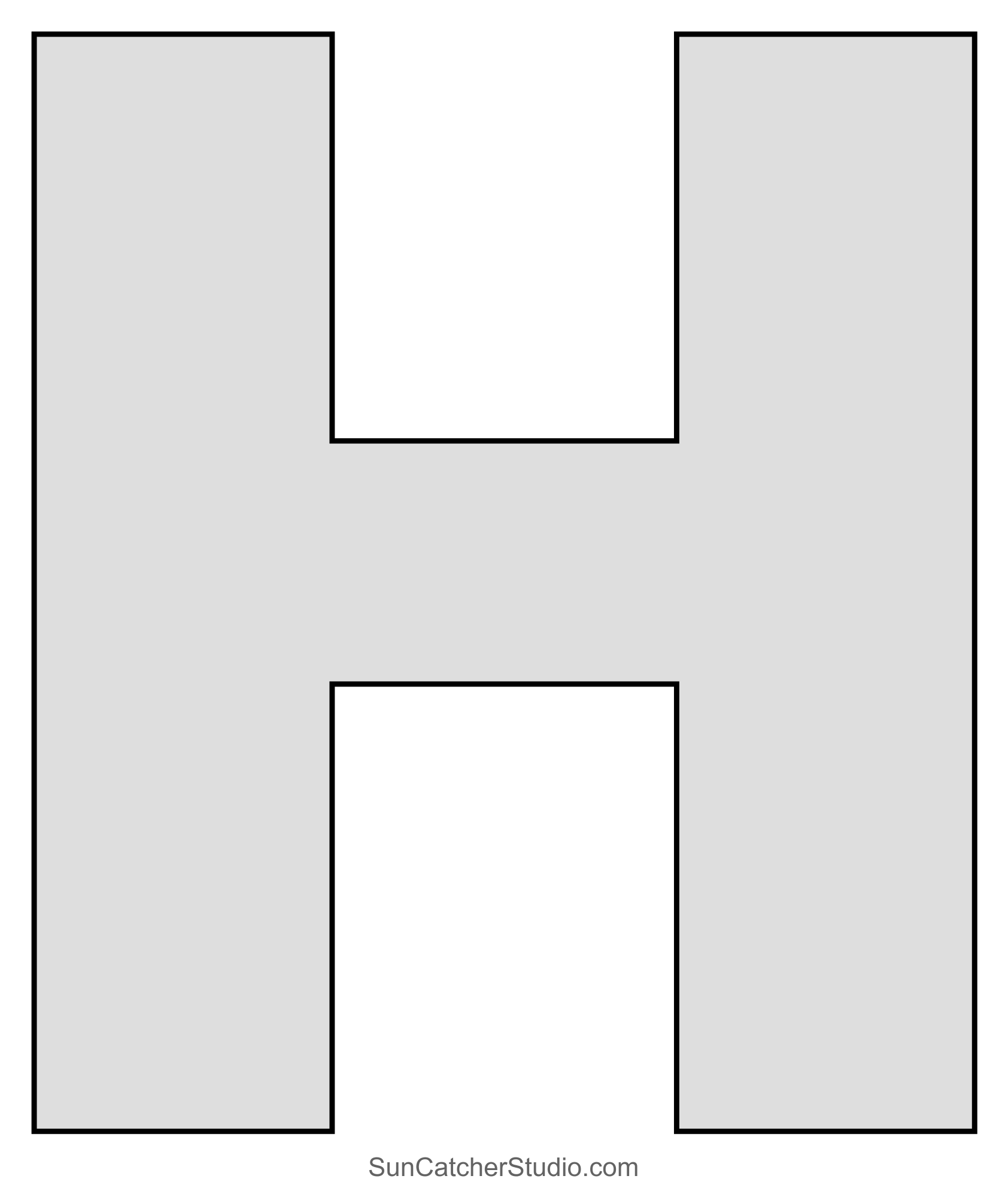 Large Letter Templates Printable