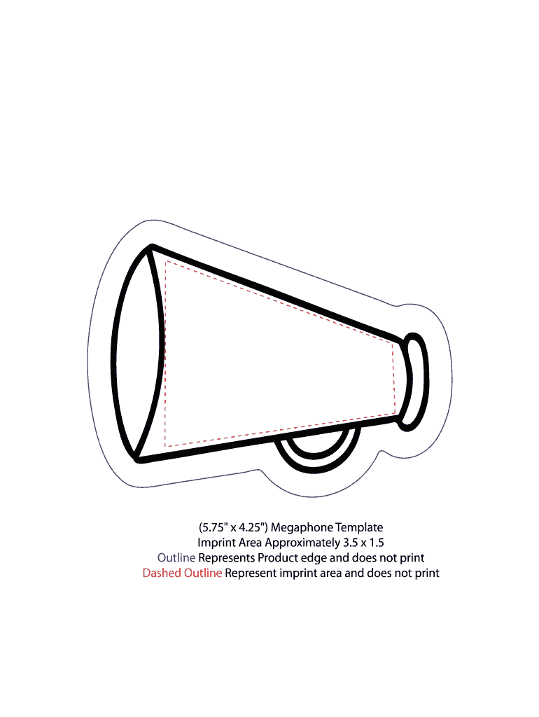 Megaphone Template Fill Out amp Sign Online DocHub