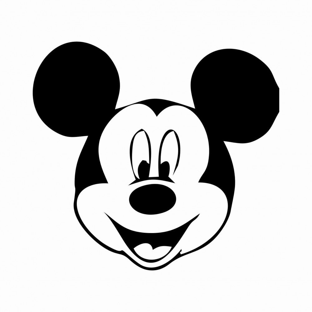 Mickey Mouse Face Template Worksheets Library