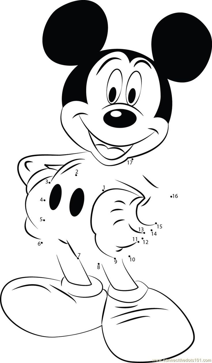 Mickey Template Printable
