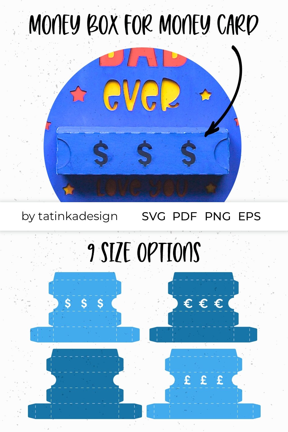 Free Printable Money Box Template