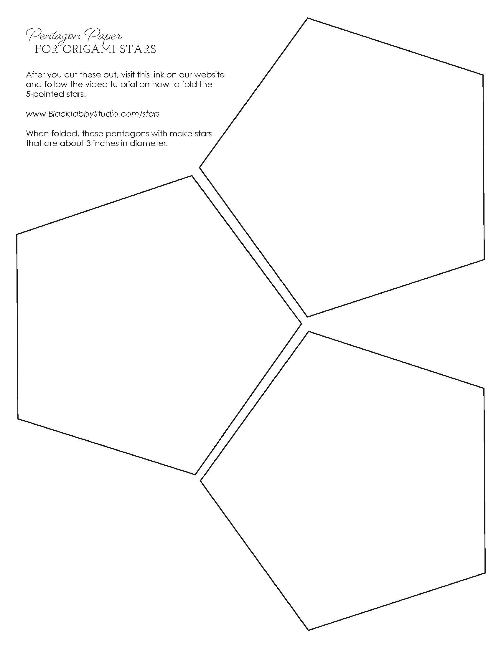 Free Printable Pentagon Template Printable