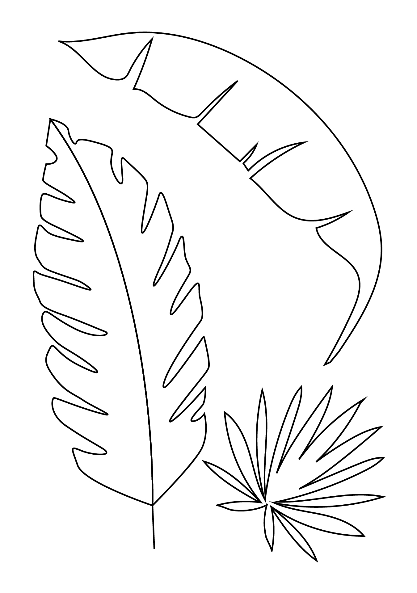 Palm Tree Template Printables